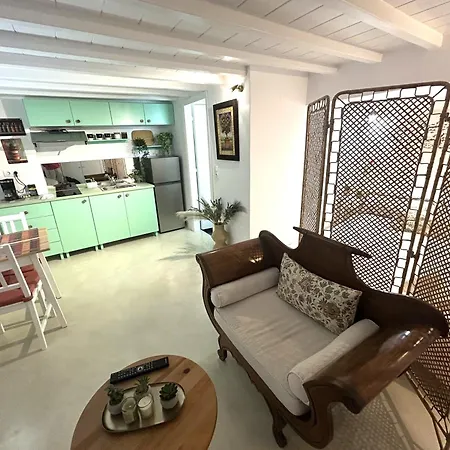 Traditional Wood And Stone Apartment